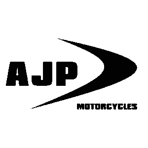 Logo AJP Motorcycles - Marca colaboradora de XGBasics